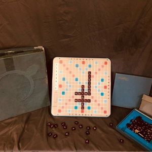 Vintage Scrabble Deluxe Edition for sale
